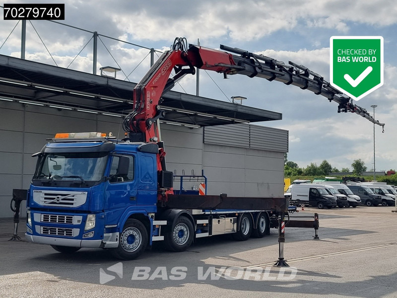 Volvo FM 450 8X2 FASSI 100 Ton/Meter Crane Kran 7 + 6 Jib Lift+steering Axle Euro 5 - Dropside/ Flatbed truck, Crane truck: picture 1 Volvo FM 450 8X2 FASSI 100 Ton/Meter Crane Kran 7 + 6 Jib Lift+steering Axle Euro 5 - Dropside/ Flatbed truck, Crane truck: picture 1