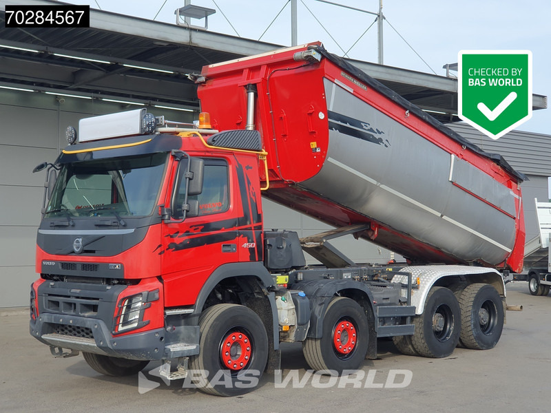 Volvo FMX 450 8X4 17m3 Meiller tipper Steelsuspension Automatic Retarder Big-Axle Euro 6 - Tipper: picture 1 Volvo FMX 450 8X4 17m3 Meiller tipper Steelsuspension Automatic Retarder Big-Axle Euro 6 - Tipper: picture 1