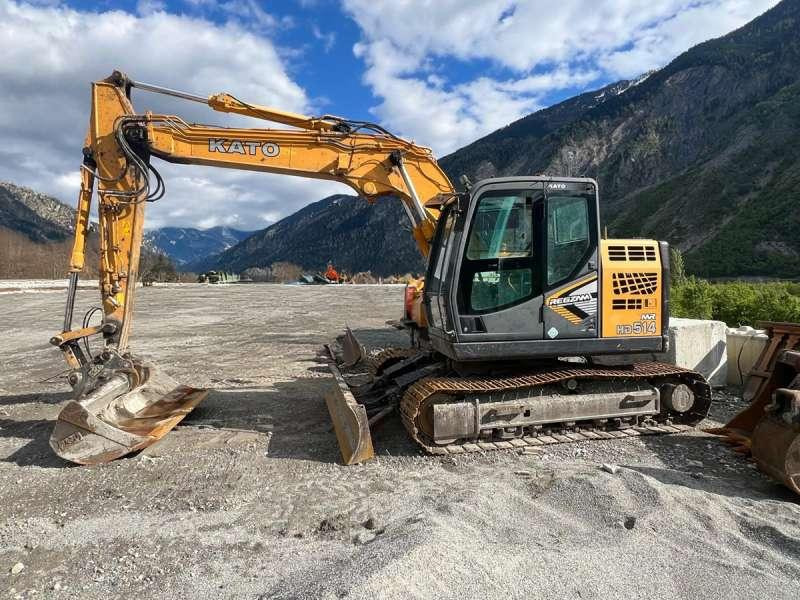 Kato Pelle sur Chenilles HD514MR - Crawler excavator: picture 1 Kato Pelle sur Chenilles HD514MR - Crawler excavator: picture 1