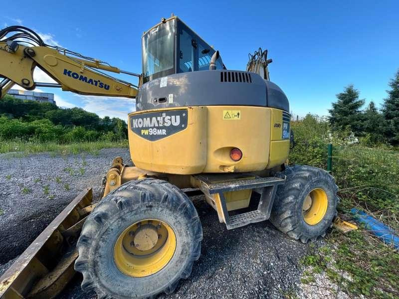 Wheel excavator Komatsu PW98MR-6: picture 9