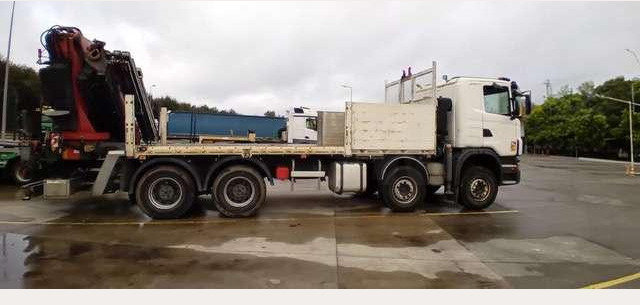 Scania G480 8X4 GRUE FASSI - Dropside/ Flatbed truck: picture 4 Scania G480 8X4 GRUE FASSI - Dropside/ Flatbed truck: picture 4