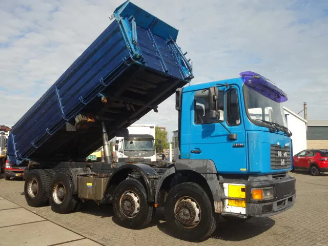 MAN 41-414 MEILLER KIPPER 8X4,MANUAL POMP - Tipper: picture 1 MAN 41-414 MEILLER KIPPER 8X4,MANUAL POMP - Tipper: picture 1