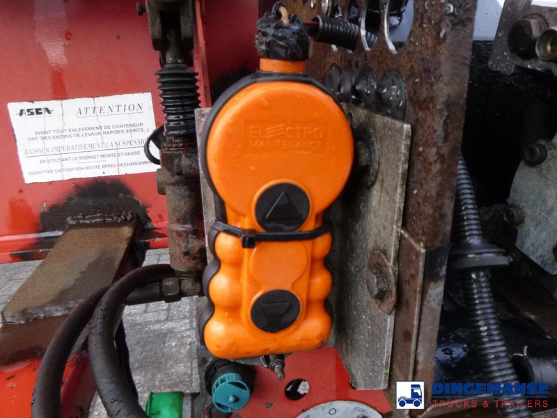 Container transporter/ Swap body semi-trailer ASCA 3-axle container trailer: picture 10