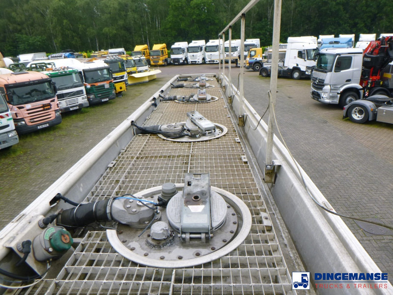 Tank semi-trailer CALDAL Fuel tank alu 30 m3 / 5 comp + pump: picture 13