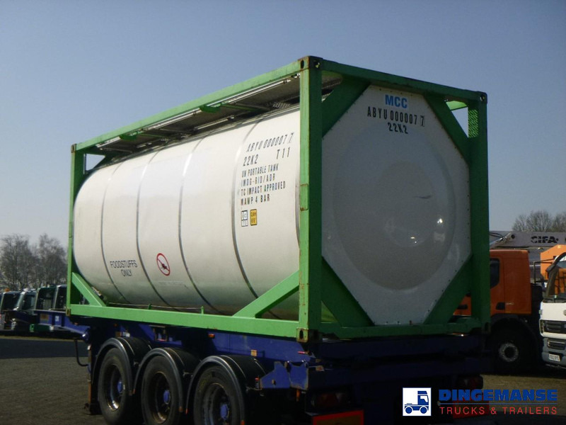 Danteco Food tank container inox 20 ft / 25 m3 / 1 comp - Storage tank: picture 3 Danteco Food tank container inox 20 ft / 25 m3 / 1 comp - Storage tank: picture 3