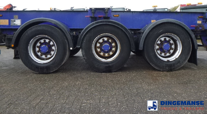 Container transporter/ Swap body semi-trailer Dennison 3-axle container trailer 20-30-40-45 ft: picture 13
