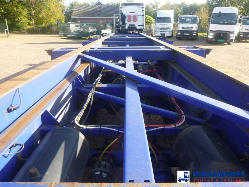 Container transporter/ Swap body semi-trailer Dennison 3-axle container trailer 20-30-40-45 ft: picture 6