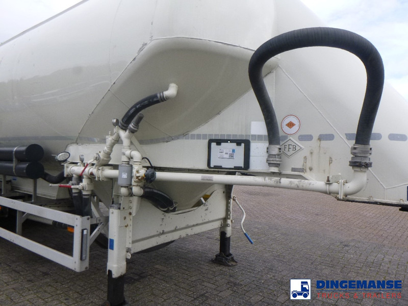 Tank semi-trailer Feldbinder Powder tank alu 40 m3 / 1 comp + compressor: picture 10