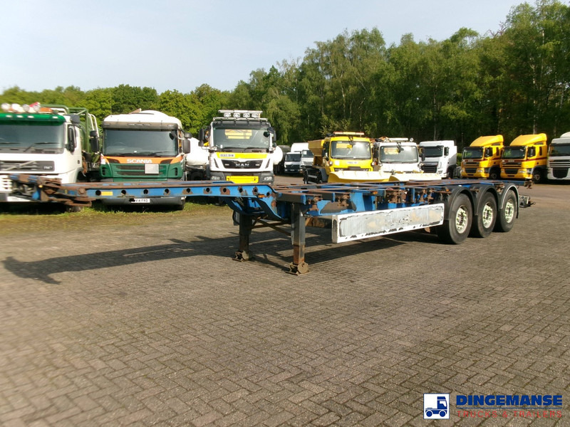 Krone 3-axle container trailer 20-30-40-45 ft SDC27 - Container transporter/ Swap body semi-trailer: picture 1 Krone 3-axle container trailer 20-30-40-45 ft SDC27 - Container transporter/ Swap body semi-trailer: picture 1