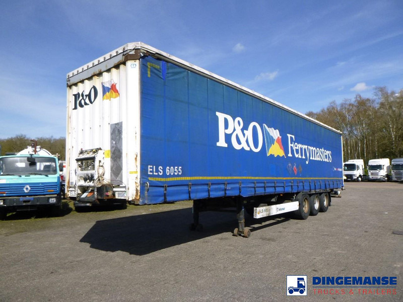 Krone Curtain side trailer SD - Curtainsider semi-trailer: picture 1 Krone Curtain side trailer SD - Curtainsider semi-trailer: picture 1
