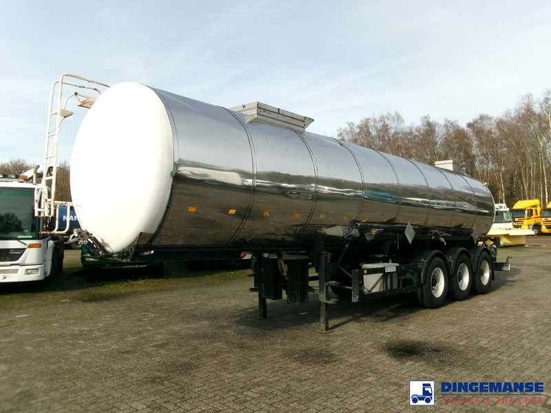 METALOVOUGA Bitumen / heavy oil tank inox 29 m3 / 1 comp - Tank semi-trailer: picture 1 METALOVOUGA Bitumen / heavy oil tank inox 29 m3 / 1 comp - Tank semi-trailer: picture 1