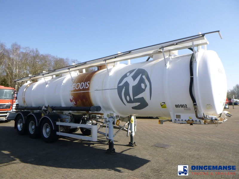 Magyar Chemical ACID tank inox L4BN 26.2 m3 / 1 comp - Tank semi-trailer: picture 2 Magyar Chemical ACID tank inox L4BN 26.2 m3 / 1 comp - Tank semi-trailer: picture 2