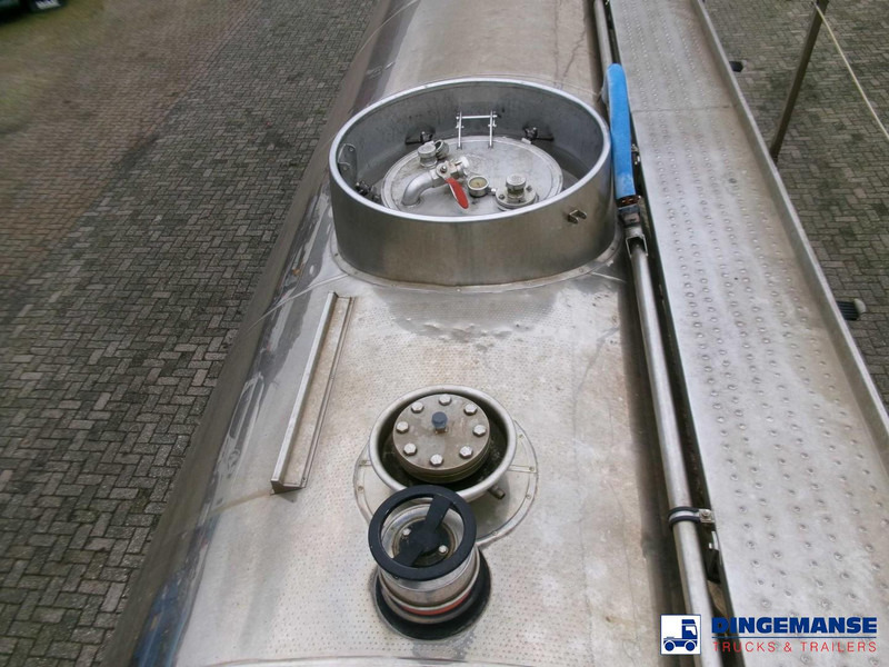Tank semi-trailer Magyar Chemical tank inox L4BH 33.5 m3 / 3 comp: picture 19 Tank semi-trailer Magyar Chemical tank inox L4BH 33.5 m3 / 3 comp: picture 19