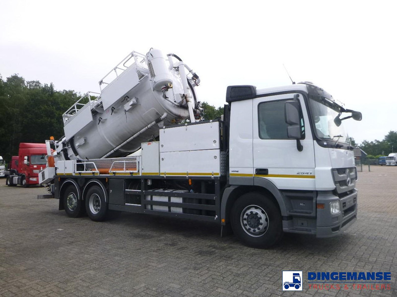Mercedes-Benz Actros 2541 6x2 RHD E5 Huwer vacuum tank / hydrocureur 12 m3 - Vacuum truck: picture 2 Mercedes-Benz Actros 2541 6x2 RHD E5 Huwer vacuum tank / hydrocureur 12 m3 - Vacuum truck: picture 2