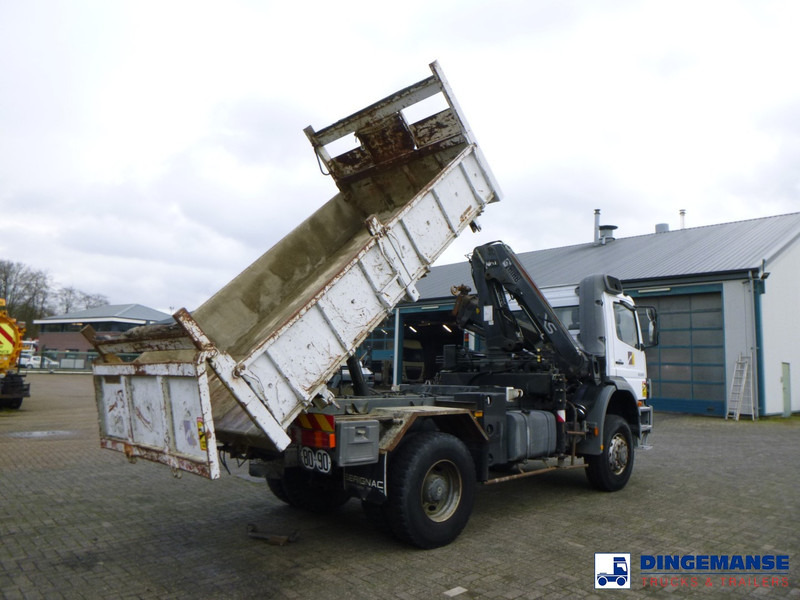 Mercedes-Benz Atego 1828 4x4 tipper + Hiab 166 B-2 CL - Crane truck: picture 4 Mercedes-Benz Atego 1828 4x4 tipper + Hiab 166 B-2 CL - Crane truck: picture 4
