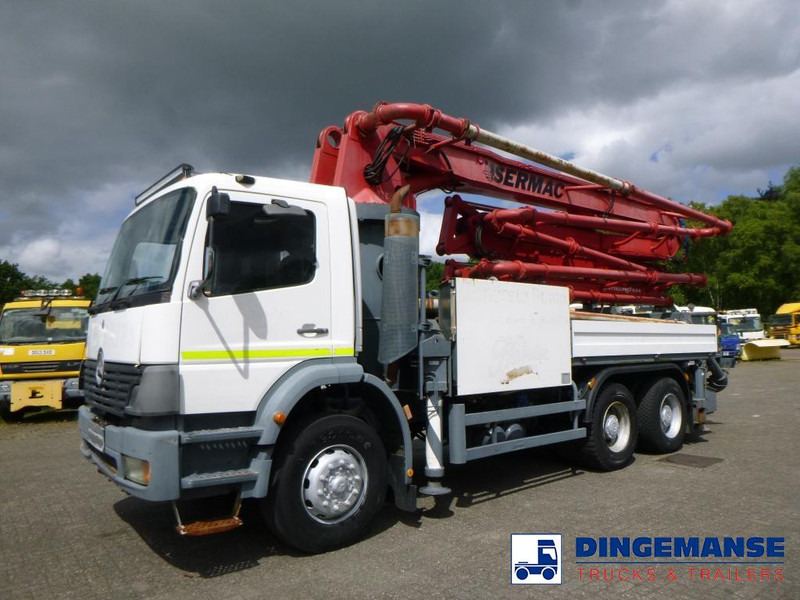 Mercedes-Benz Atego 6x4 RHD Sermac SCL120 concrete pump - Concrete pump truck: picture 1 Mercedes-Benz Atego 6x4 RHD Sermac SCL120 concrete pump - Concrete pump truck: picture 1