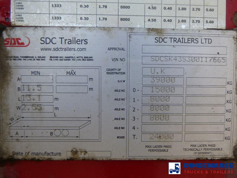 Leasing of SDC Log trailer 39 t SDC Log trailer 39 t: picture 14