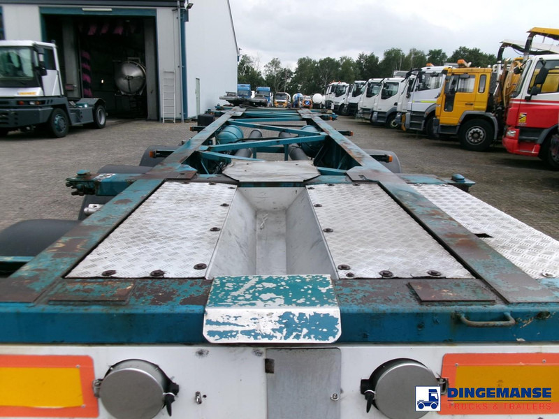 Container transporter/ Swap body semi-trailer Van Hool 3-axle container chassis 20,30 ft.: picture 6 Container transporter/ Swap body semi-trailer Van Hool 3-axle container chassis 20,30 ft.: picture 6