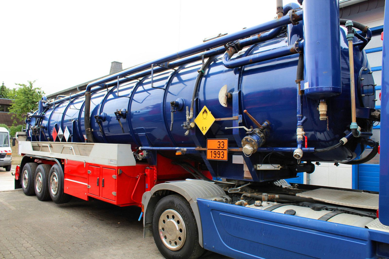 3-Achs Kroll 27m³ K 1,5-25,5 Saugsattel ADR - Tank semi-trailer: picture 1 3-Achs Kroll 27m³ K 1,5-25,5 Saugsattel ADR - Tank semi-trailer: picture 1