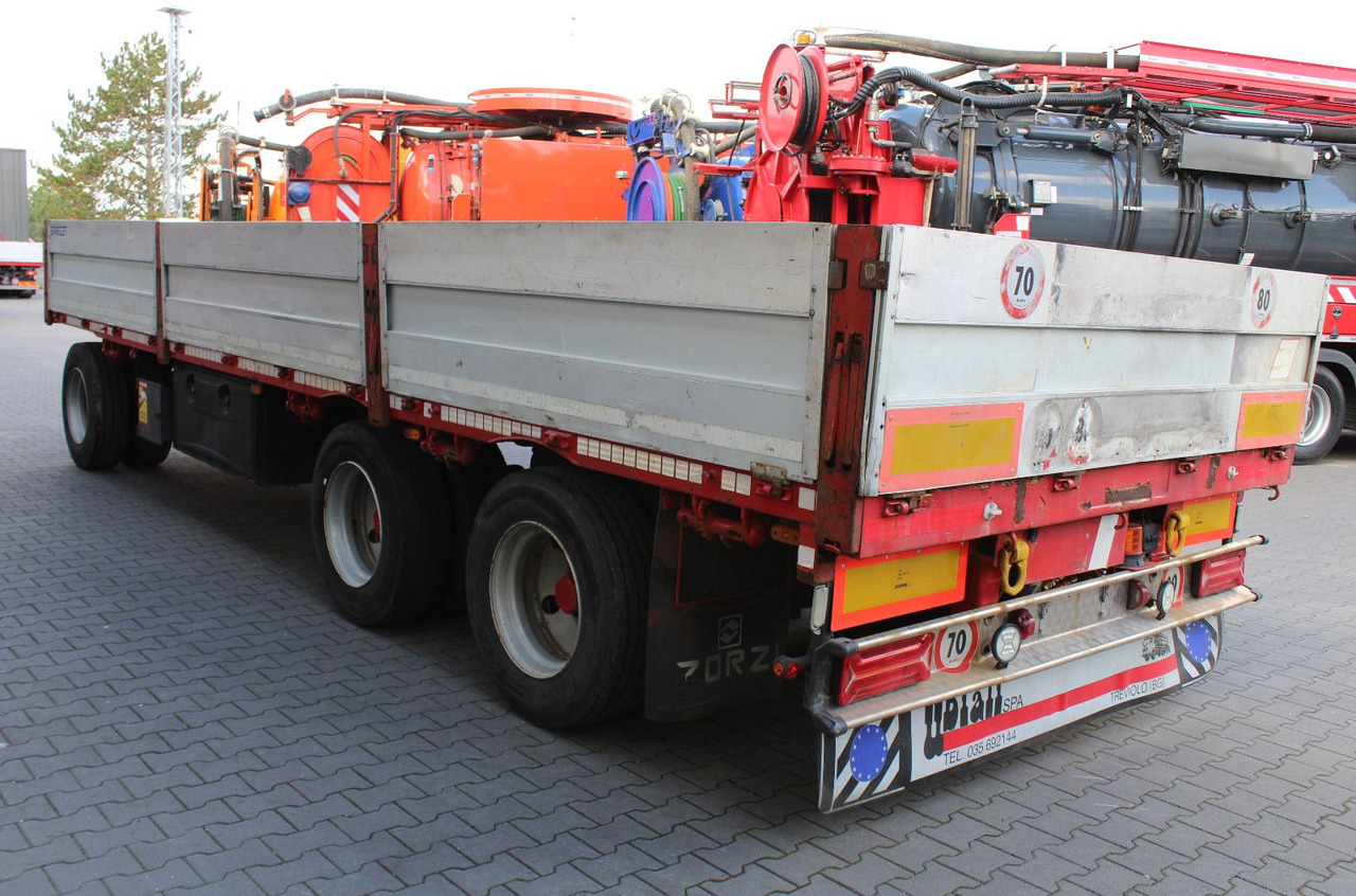 3-Achs ZORZI Pritschen-Anhänger Plateau-Rolle - Dropside/ Flatbed trailer: picture 3 3-Achs ZORZI Pritschen-Anhänger Plateau-Rolle - Dropside/ Flatbed trailer: picture 3
