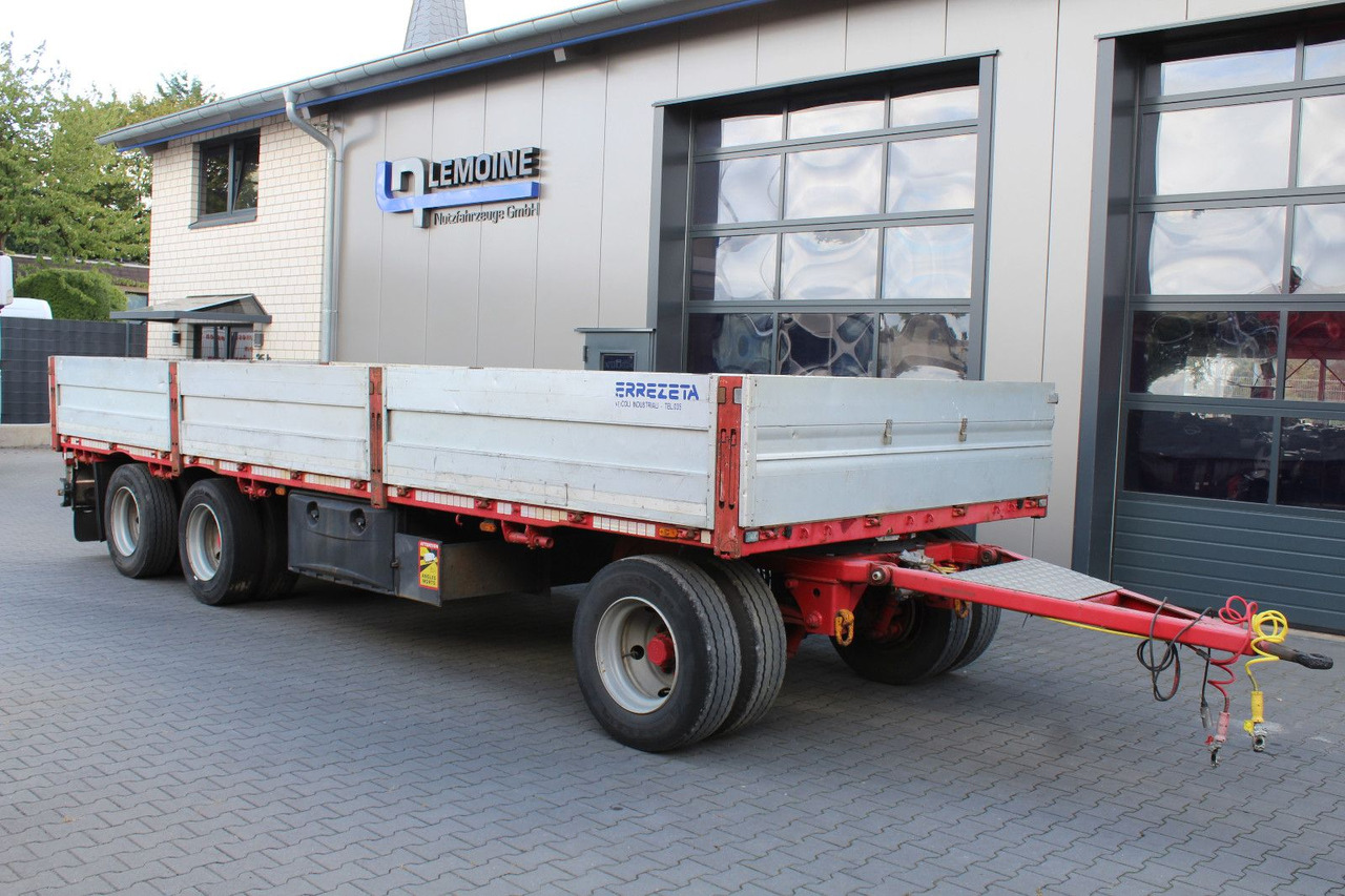 3-Achs ZORZI Pritschen-Anhänger Plateau-Rolle - Dropside/ Flatbed trailer: picture 1 3-Achs ZORZI Pritschen-Anhänger Plateau-Rolle - Dropside/ Flatbed trailer: picture 1