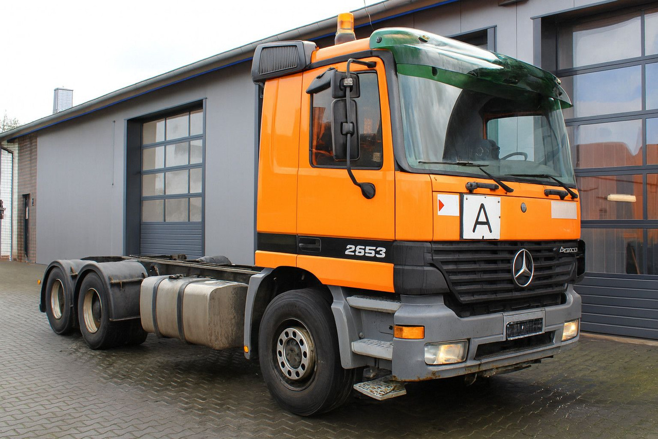 Mercedes-Benz Actros 2653 V8 6x4 Blatt-Luft EPS *clutch* - Cab chassis truck: picture 1 Mercedes-Benz Actros 2653 V8 6x4 Blatt-Luft EPS *clutch* - Cab chassis truck: picture 1