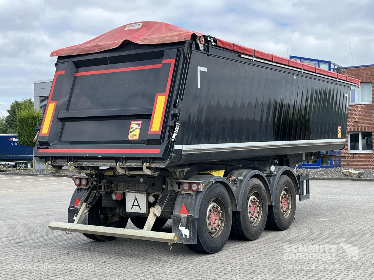 SCHMITZ Auflieger Kipper Alukastenmulde 30m³ - Tipper semi-trailer: picture 3 SCHMITZ Auflieger Kipper Alukastenmulde 30m³ - Tipper semi-trailer: picture 3