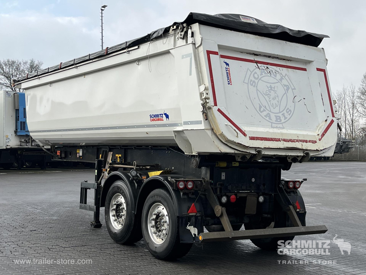 SCHMITZ Auflieger Kipper Stahlrundmulde 29m³ - Tipper semi-trailer: picture 5 SCHMITZ Auflieger Kipper Stahlrundmulde 29m³ - Tipper semi-trailer: picture 5