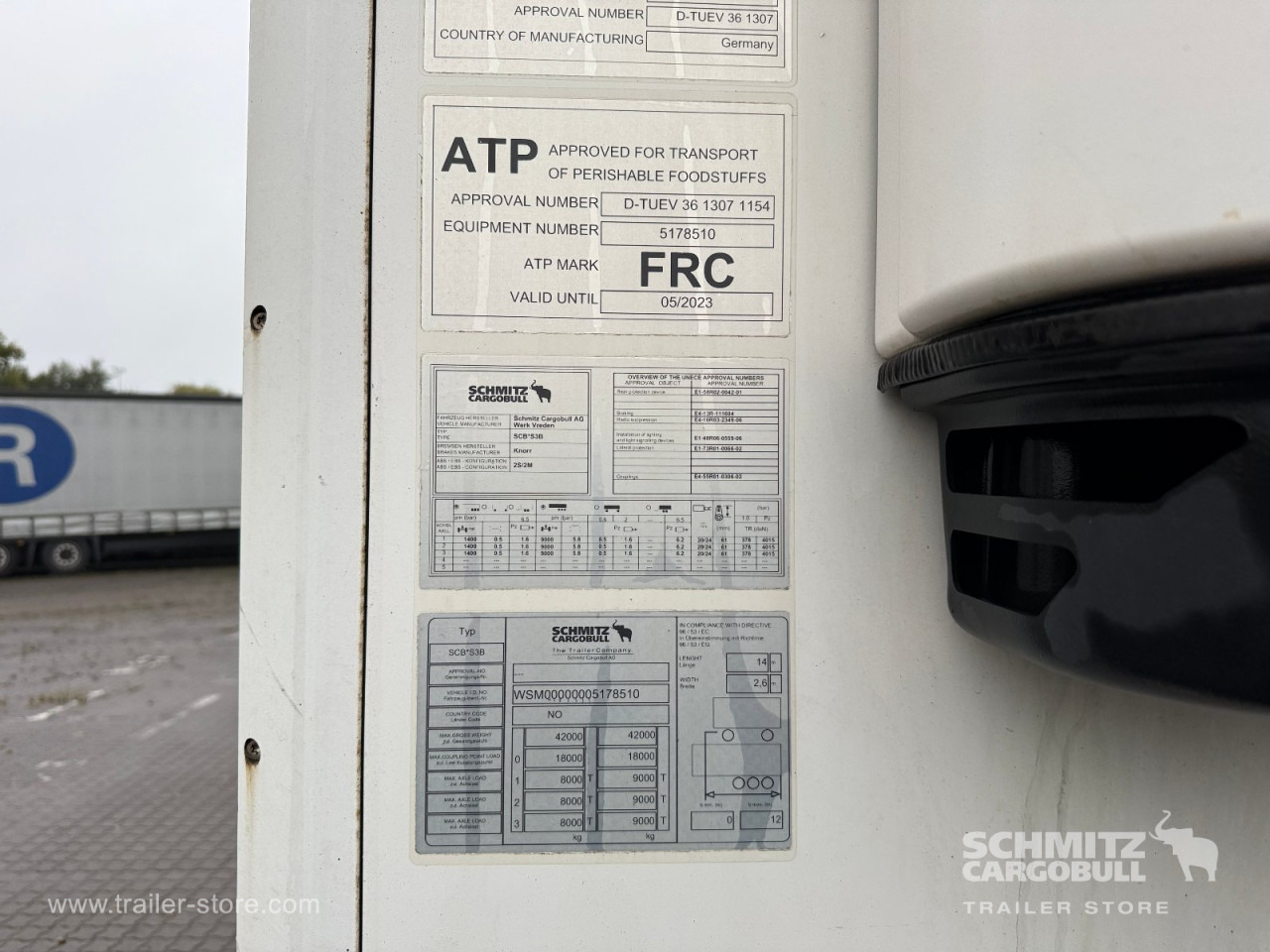 SCHMITZ Auflieger Tiefkühler Multitemp Double deck - Isothermal semi-trailer: picture 5 SCHMITZ Auflieger Tiefkühler Multitemp Double deck - Isothermal semi-trailer: picture 5