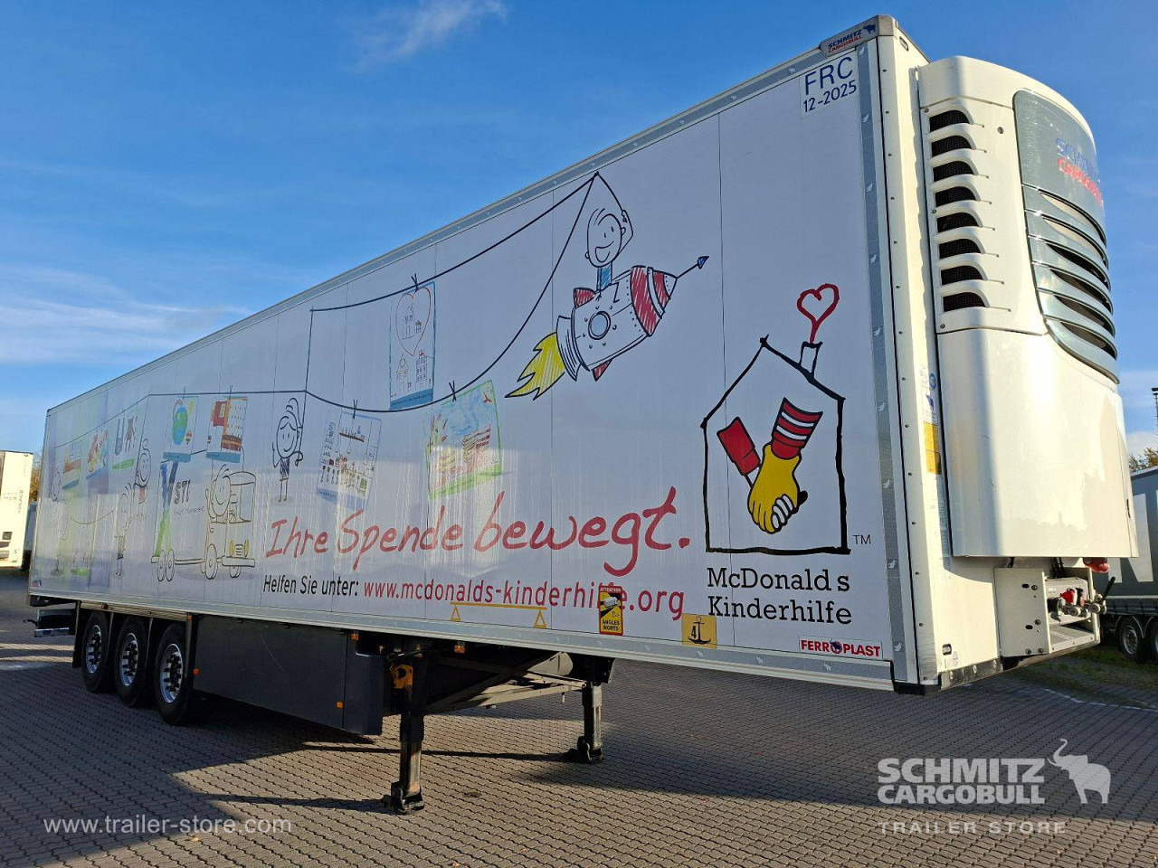 SCHMITZ Auflieger Tiefkühler Multitemp Double deck - Isothermal semi-trailer: picture 1 SCHMITZ Auflieger Tiefkühler Multitemp Double deck - Isothermal semi-trailer: picture 1