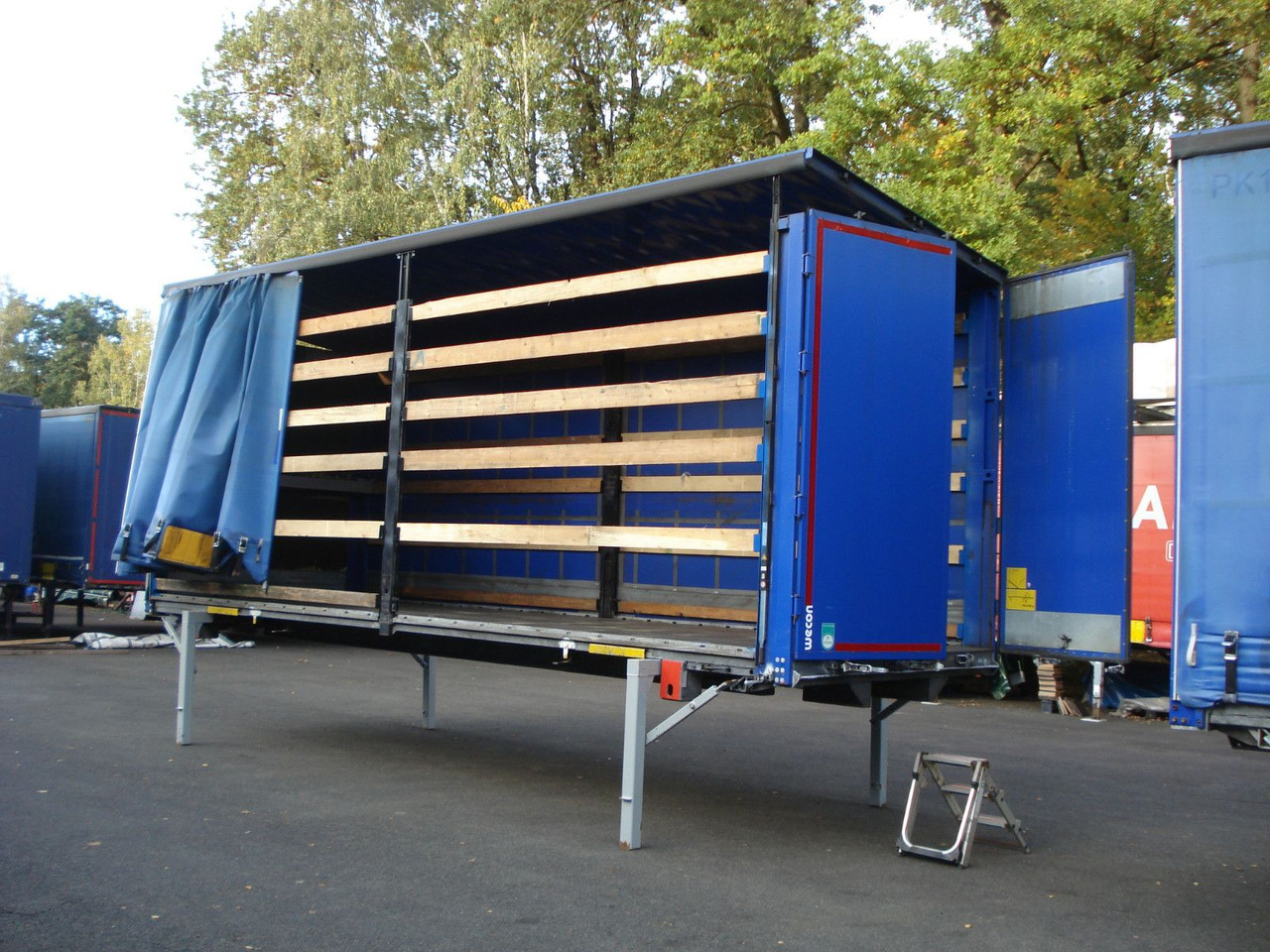 Wecon WPR 782 HD SGA 20 T NL Schwerlast Jumbo 7,82 - Curtainside swap body: picture 4 Wecon WPR 782 HD SGA 20 T NL Schwerlast Jumbo 7,82 - Curtainside swap body: picture 4
