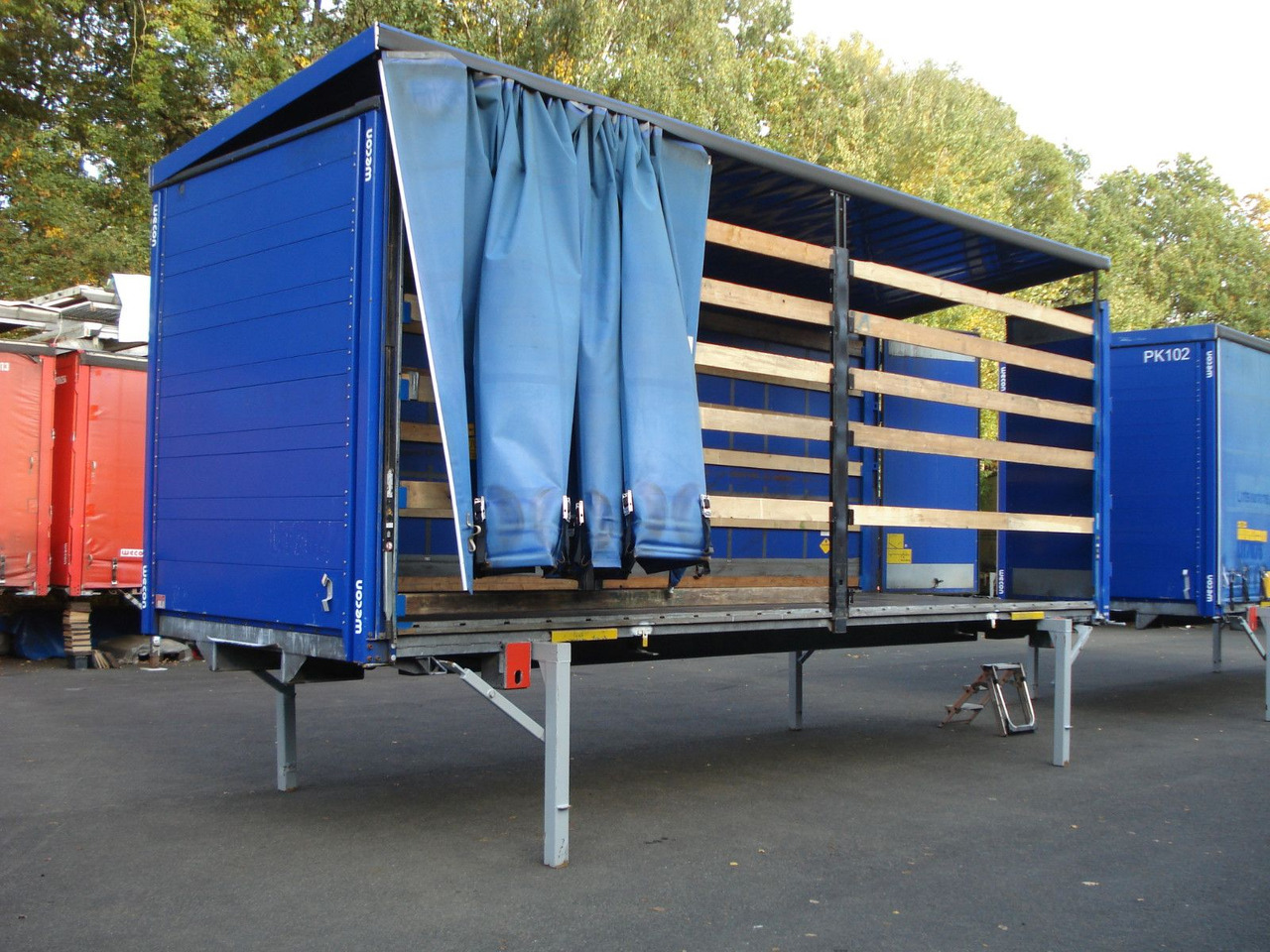 Wecon WPR 782 HD SGA 20 T NL Schwerlast Jumbo 7,82 - Curtainside swap body: picture 1 Wecon WPR 782 HD SGA 20 T NL Schwerlast Jumbo 7,82 - Curtainside swap body: picture 1