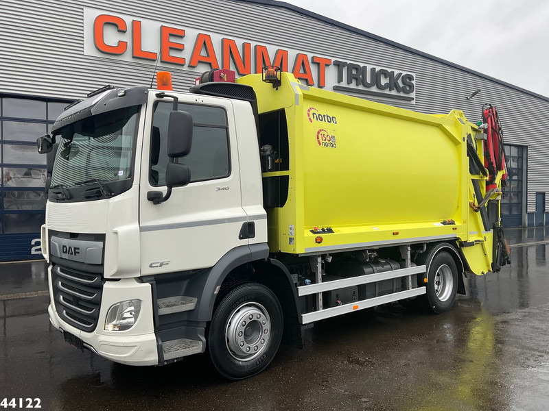 DAF FA CF 340 Euro 6 Norba 17 m³ + Palfinger 3.8 Tonmeter laadkraan + Winch - Garbage truck: picture 3 DAF FA CF 340 Euro 6 Norba 17 m³ + Palfinger 3.8 Tonmeter laadkraan + Winch - Garbage truck: picture 3