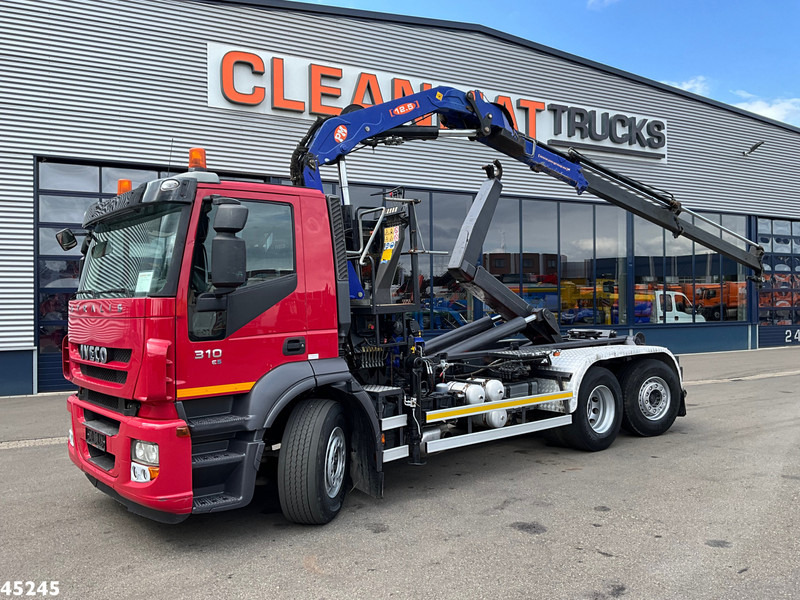 Iveco Stralis AD260S31Y PM 12 Tonmeter laadkraan - Hook lift truck, Crane truck: picture 1 Iveco Stralis AD260S31Y PM 12 Tonmeter laadkraan - Hook lift truck, Crane truck: picture 1