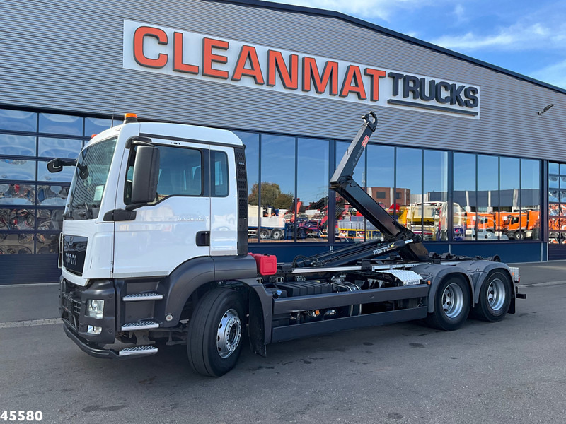 MAN TGS 28.460 Euro 6 Marrel 20 Ton haakarmsysteem - Hook lift truck: picture 1 MAN TGS 28.460 Euro 6 Marrel 20 Ton haakarmsysteem - Hook lift truck: picture 1