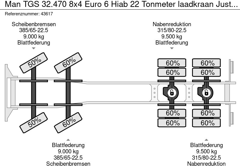 Crane truck MAN TGS 32.470 8x4 Euro 6 Hiab 22 Tonmeter laadkraan Just 68.765 Km!: picture 20