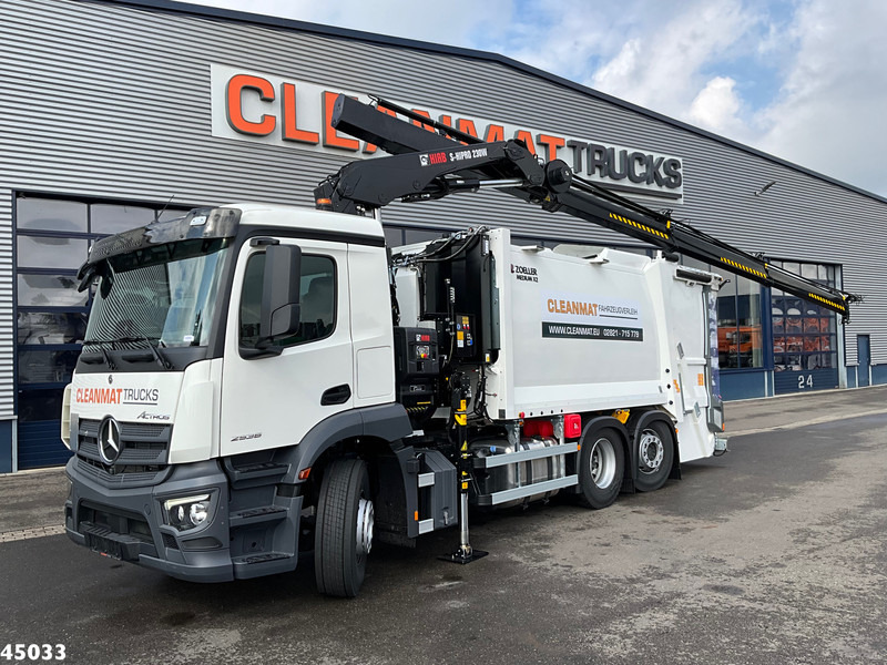 Mercedes-Benz Actros 2536 Hiab 23 Tonmeter laadkraan - Garbage truck: picture 1 Mercedes-Benz Actros 2536 Hiab 23 Tonmeter laadkraan - Garbage truck: picture 1