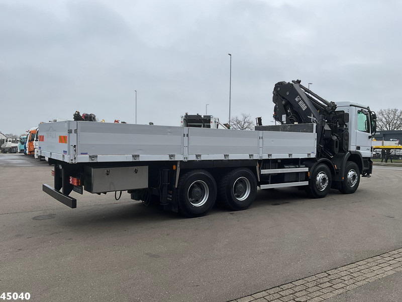Crane truck Mercedes-Benz Actros 4141 8x4 manual Hiab 32 Tonmeter laadkraan + Fly-jib: picture 6