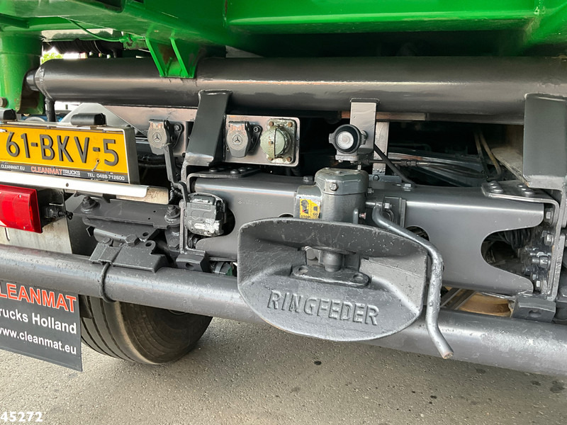 Tipper, Crane truck Mercedes-Benz Arocs 3743 8x4 Euro 6 HMF 19 Tonmeter Elektrisch/Hydraulisch aangedreven Z-kraan: picture 10