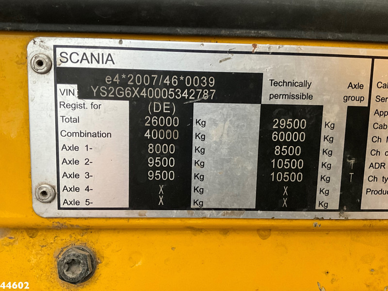 Tipper Scania G 480 6x4 Kipper 10m³ Full Steel: picture 20