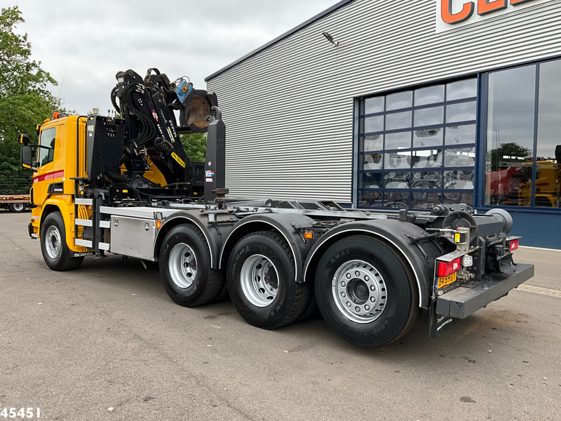 Scania P 410 8x4 Euro 6 Palfinger 14 Tonmeter Z-kraan - Hook lift truck, Crane truck: picture 5 Scania P 410 8x4 Euro 6 Palfinger 14 Tonmeter Z-kraan - Hook lift truck, Crane truck: picture 5