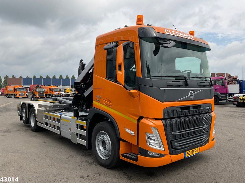 Volvo FM 430 HMF 23 Tonmeter laadkraan - Hook lift truck, Crane truck: picture 3 Volvo FM 430 HMF 23 Tonmeter laadkraan - Hook lift truck, Crane truck: picture 3