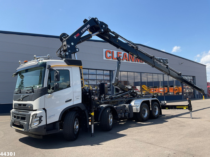 Volvo FMX 500 8x4 Euro 6 Hiab 65 Tonmeter laadkraan + Multilift 25 Ton haakarmsysteem NEW AND UNUSED! - Hook lift truck, Crane truck: picture 1 Volvo FMX 500 8x4 Euro 6 Hiab 65 Tonmeter laadkraan + Multilift 25 Ton haakarmsysteem NEW AND UNUSED! - Hook lift truck, Crane truck: picture 1