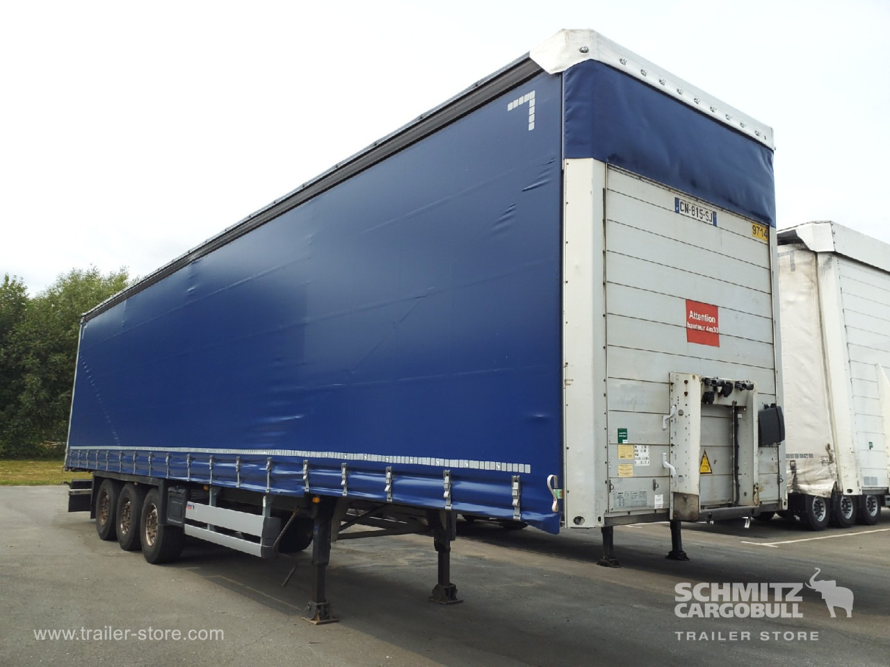 SCHMITZ Curtainsider Mega - Curtainsider semi-trailer: picture 1 SCHMITZ Curtainsider Mega - Curtainsider semi-trailer: picture 1
