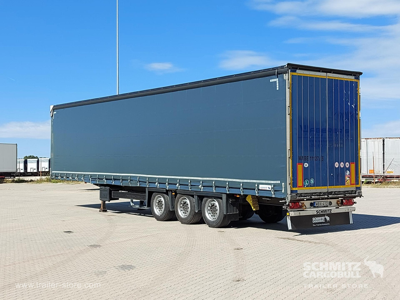 Curtainsider semi-trailer SCHMITZ Curtainsider Mega: picture 8 Curtainsider semi-trailer SCHMITZ Curtainsider Mega: picture 8