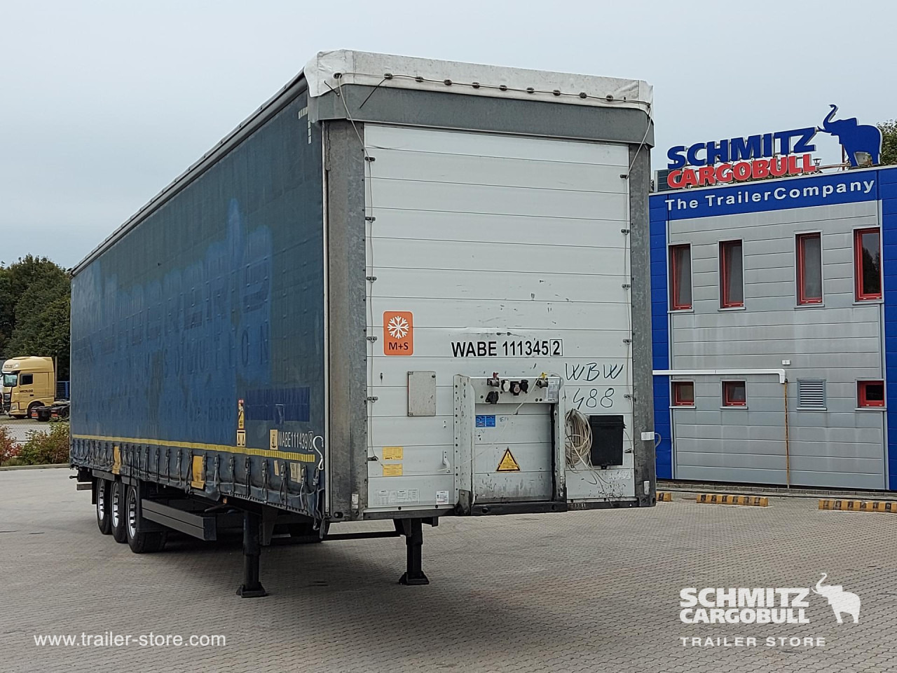 SCHMITZ Curtainsider Mega - Curtainsider semi-trailer: picture 4 SCHMITZ Curtainsider Mega - Curtainsider semi-trailer: picture 4