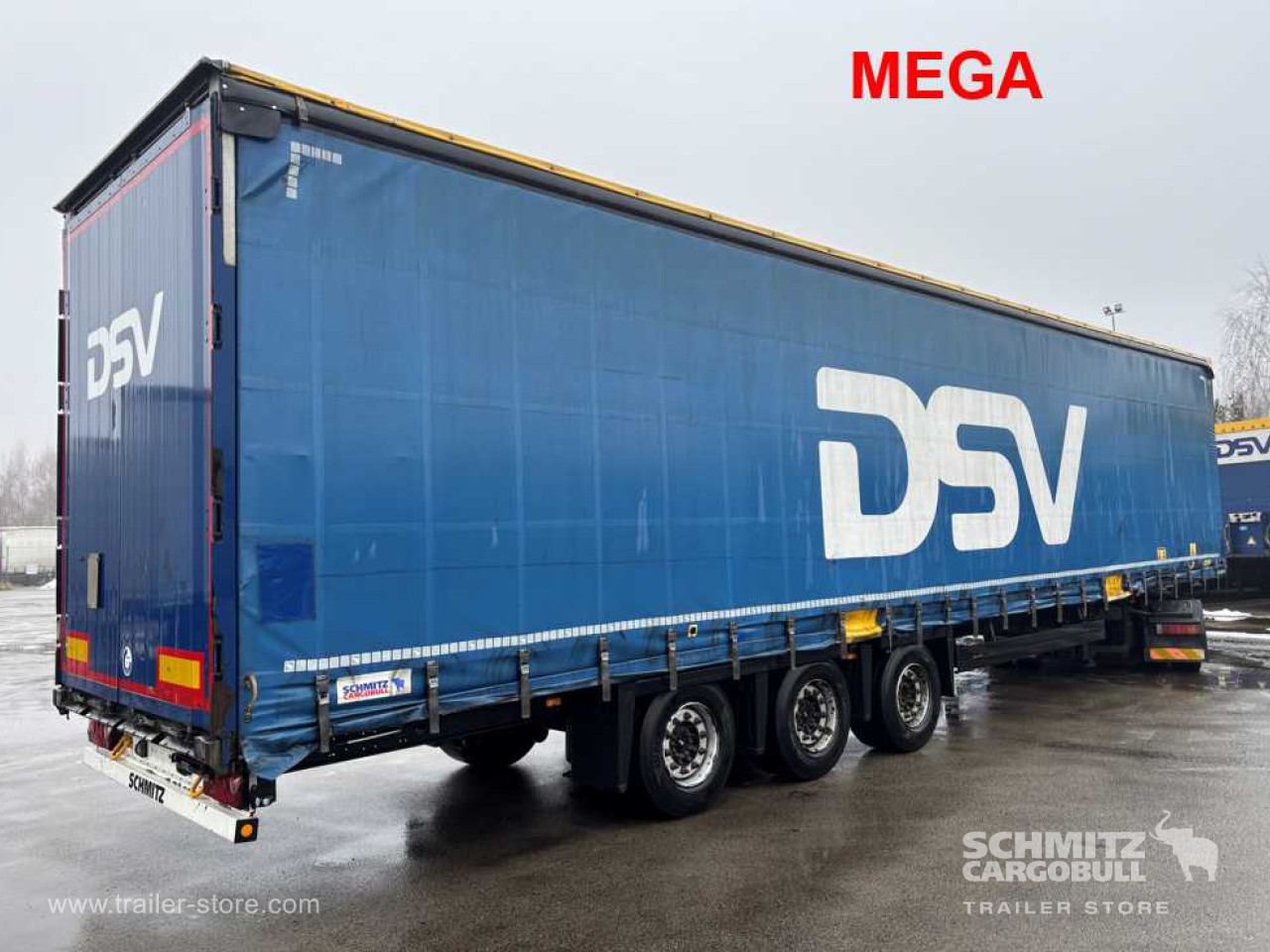 SCHMITZ Curtainsider Mega - Curtainsider semi-trailer: picture 1 SCHMITZ Curtainsider Mega - Curtainsider semi-trailer: picture 1
