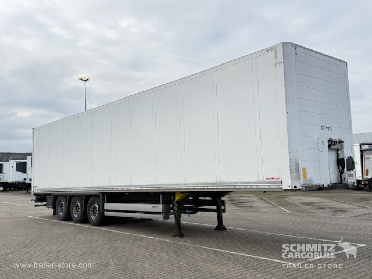 Closed box semi-trailer SCHMITZ Oplegger Kasten Standard Double deck: picture 11 Closed box semi-trailer SCHMITZ Oplegger Kasten Standard Double deck: picture 11