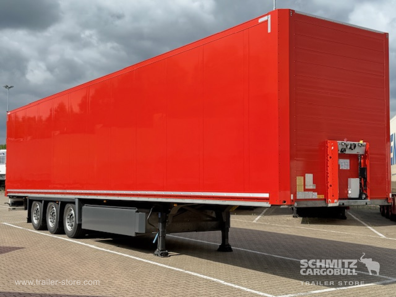 Closed box semi-trailer SCHMITZ Oplegger Kasten Standard: picture 10