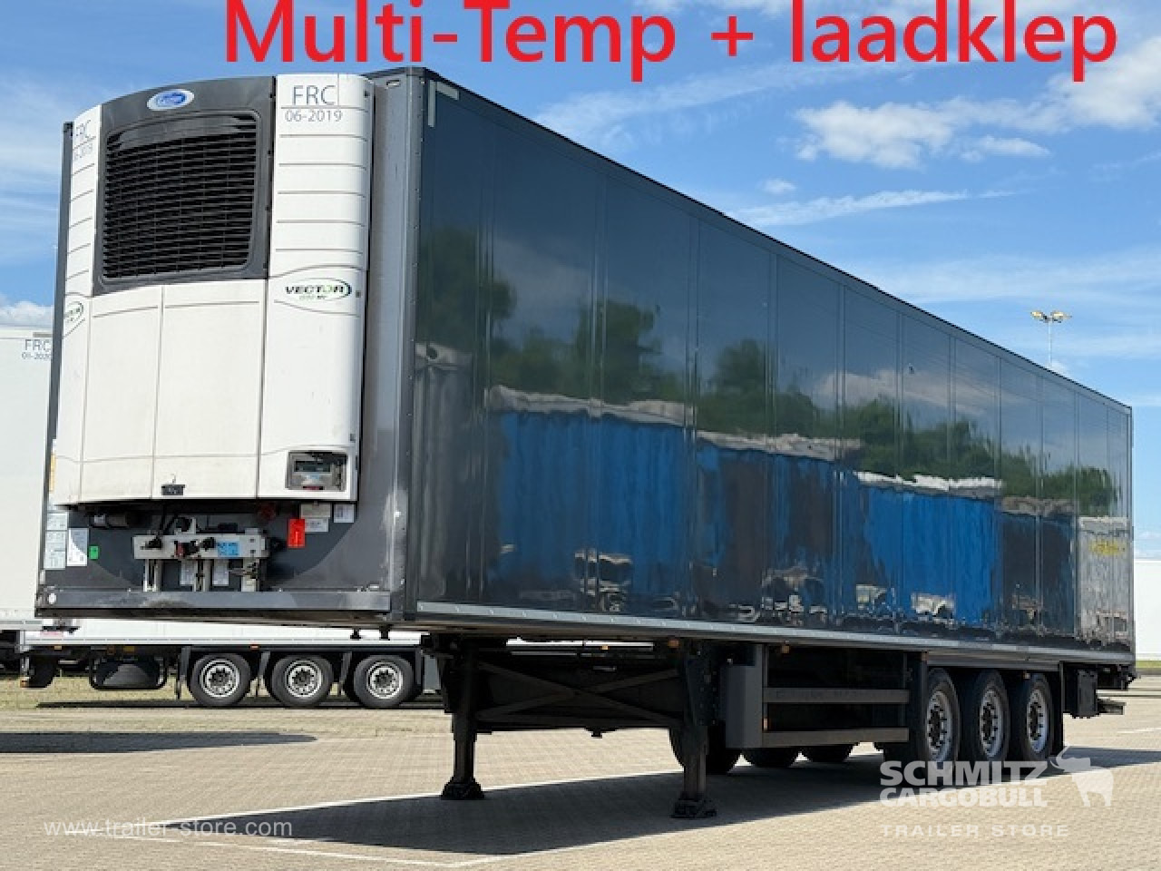 SCHMITZ Oplegger Vries Multitemp Taillift - Isothermal semi-trailer: picture 1 SCHMITZ Oplegger Vries Multitemp Taillift - Isothermal semi-trailer: picture 1